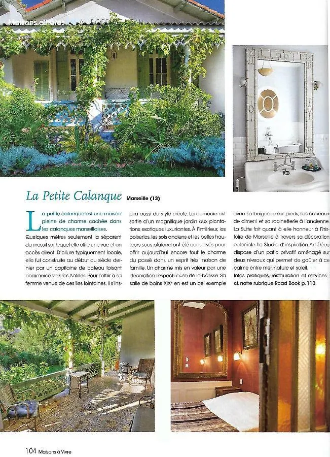 La Petite Calanque Bed and Breakfast Marseille Bed & Breakfast